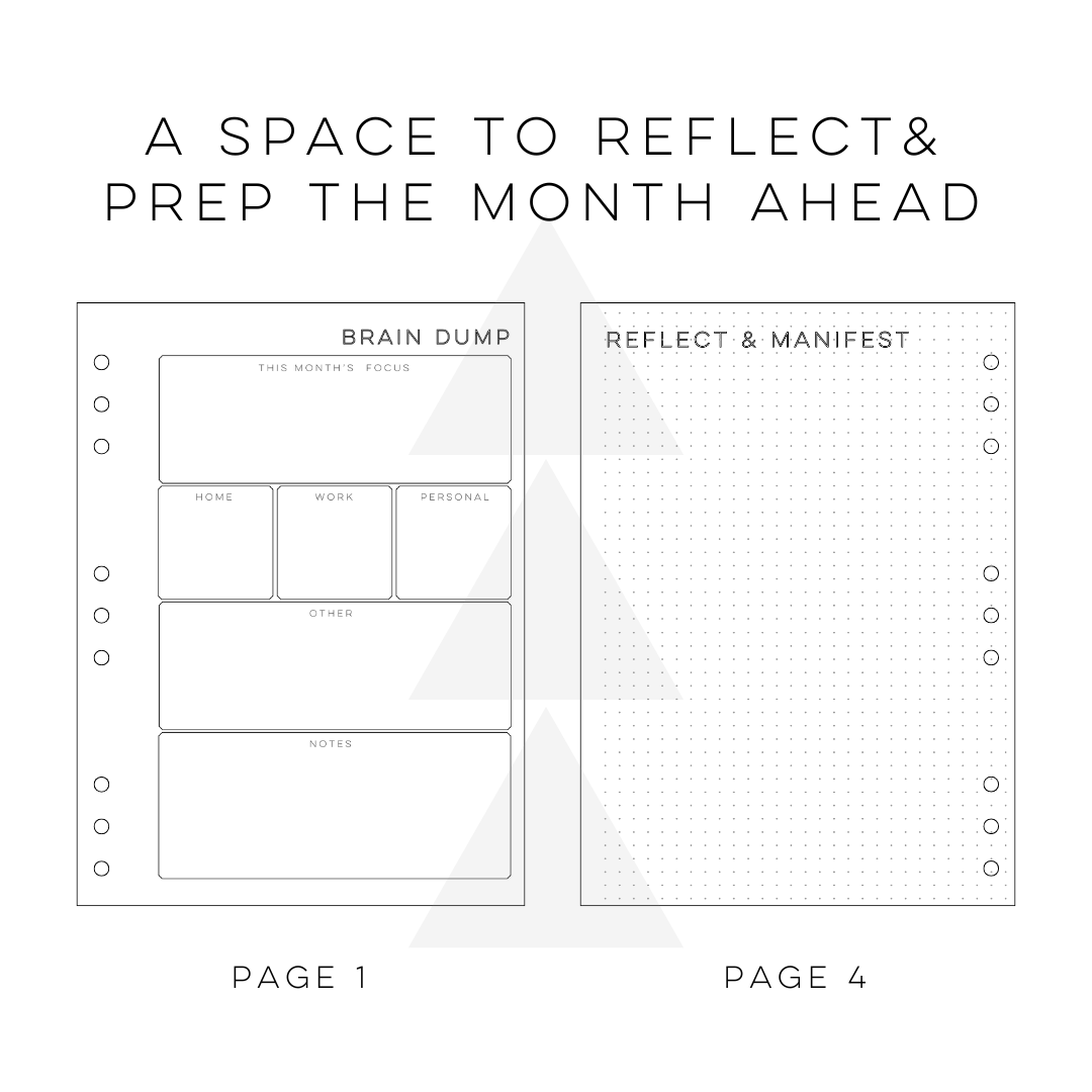 12 Month Calendar (Dated)